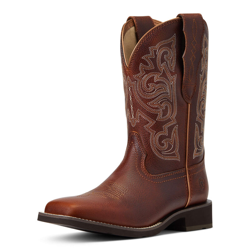 Ariat Delilah Stretchfit - Naisten TummanRuskea Bootsit ( QOHACN-562 )